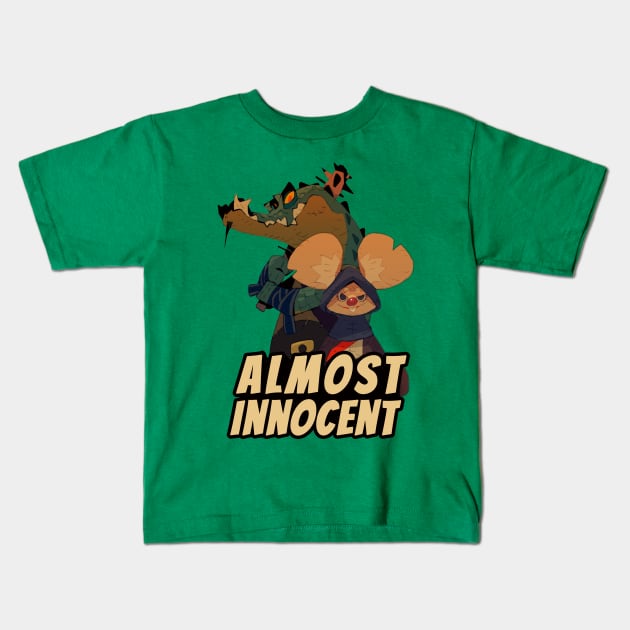 Mouse & Crocodile Kids T-Shirt by HiddenLeaders